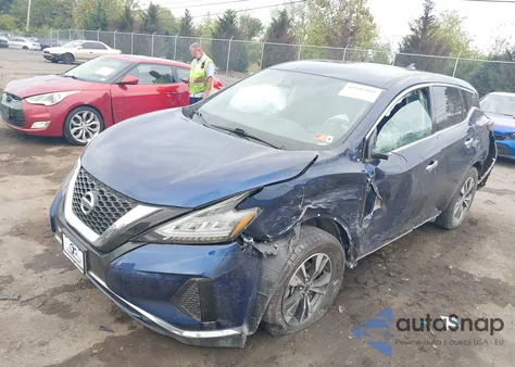 2020 Nissan Murano S Intelligent Awd z USA, uszkodzony, nr VIN 5N1AZ2AS9LN143991